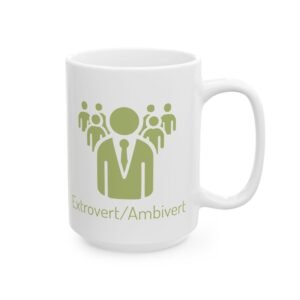 Extrovert/Ambivert Mug, (15oz)